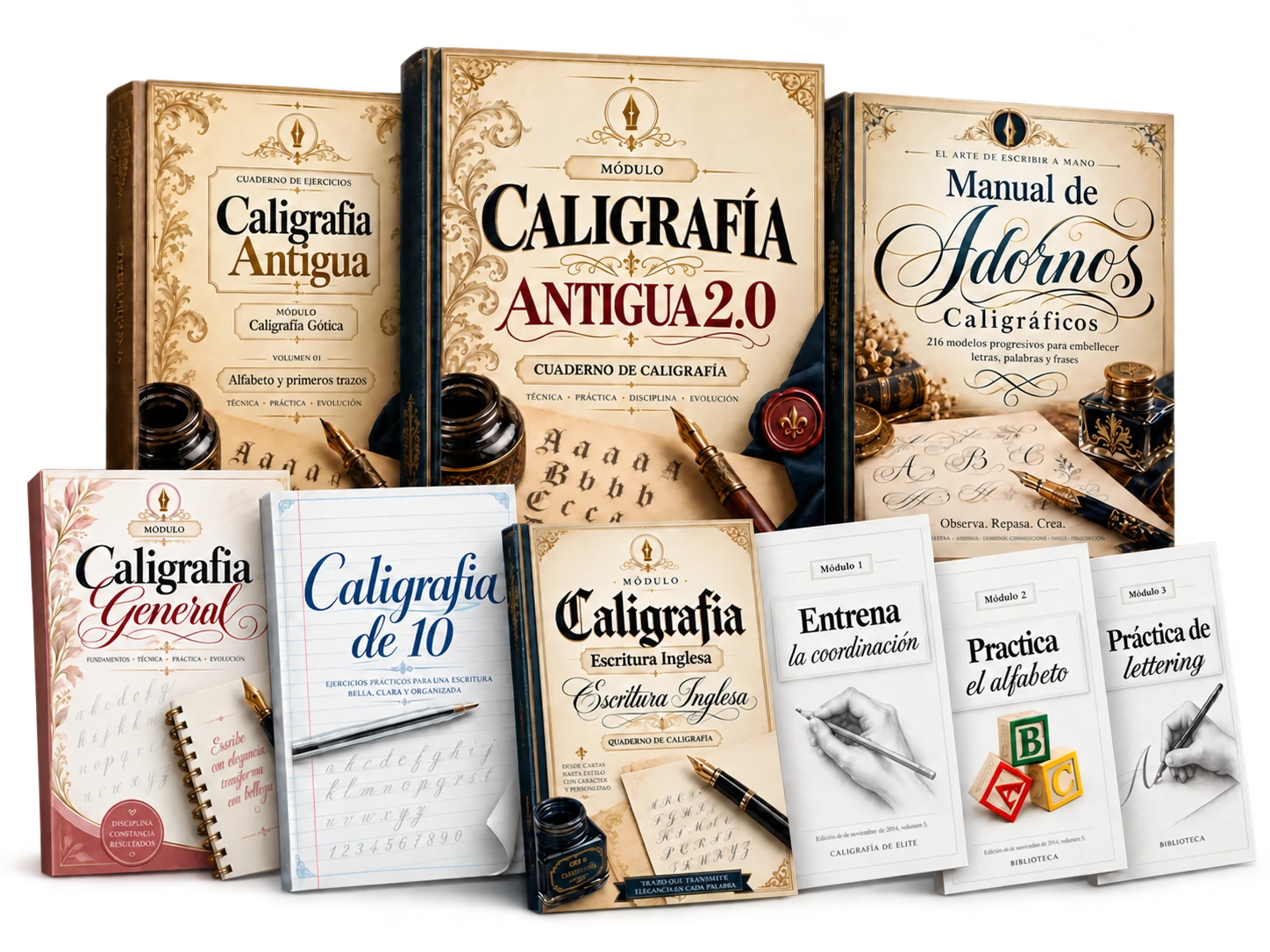 Método Caligrafía Antigua Premium completo